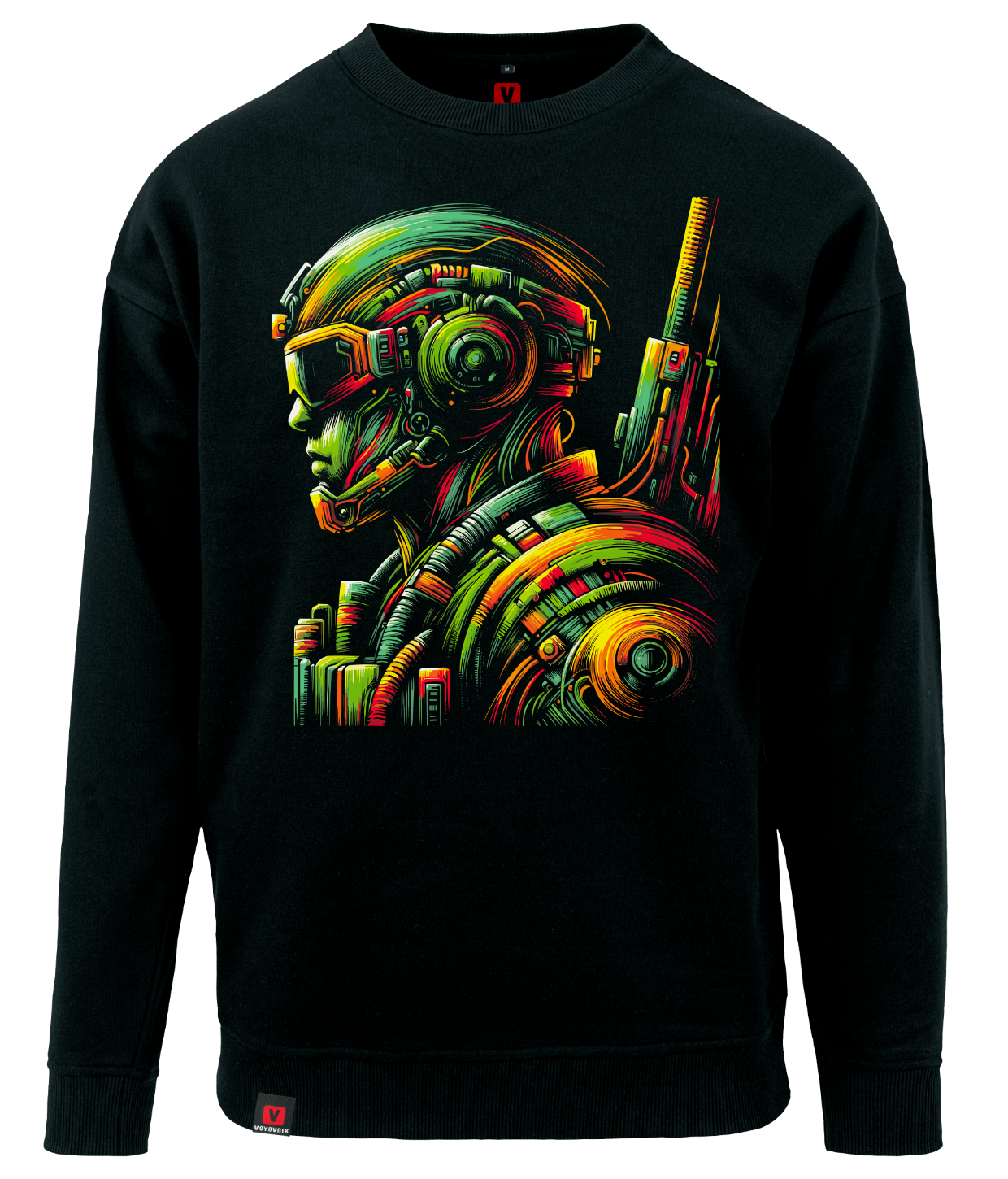 Bluza męska VOYOVNIK Digital Warrior czarna