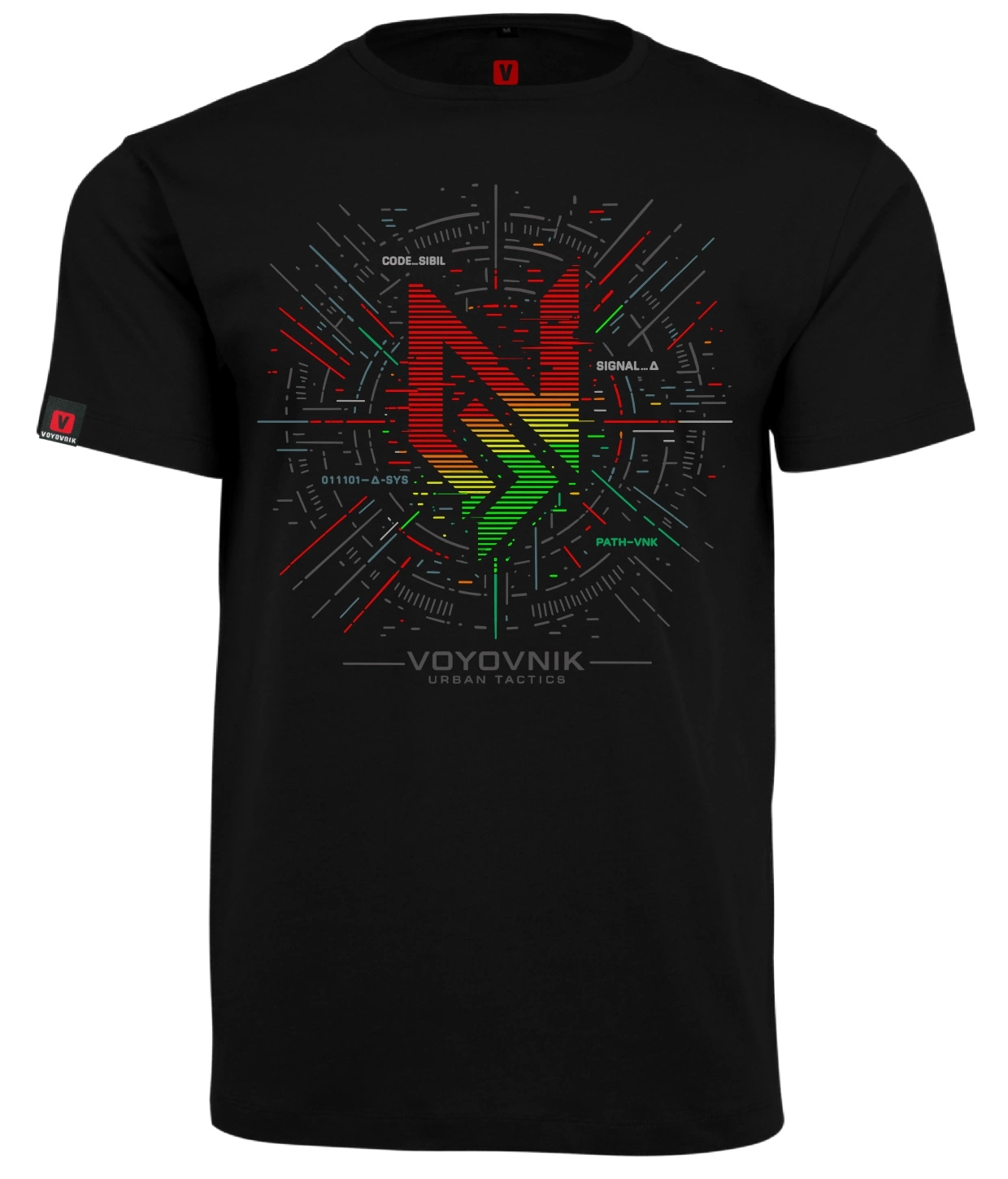 Koszulka męska VOYOVNIK System Rebirth czarna