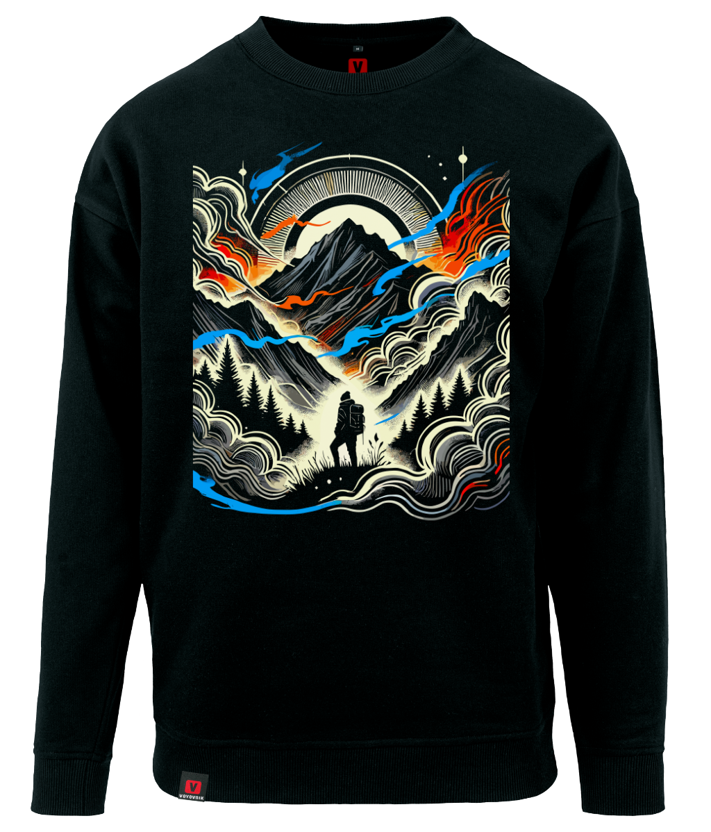 Bluza męska VOYOVNIK Misty Voyager czarna