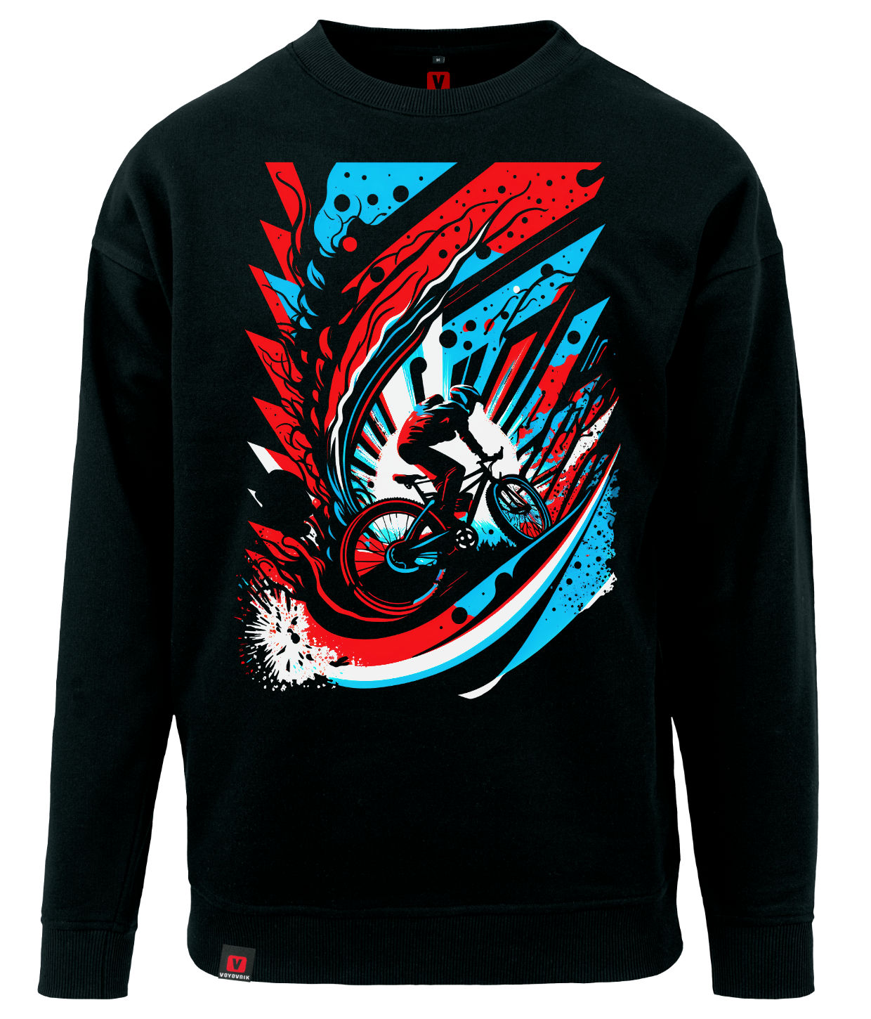Bluza męska VOYOVNIK Wild Rider czarna
