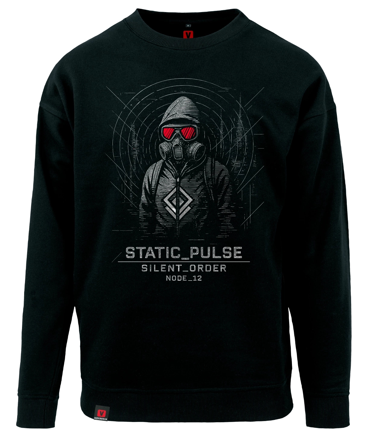 Bluza męska VOYOVNIK Static Pulse czarna