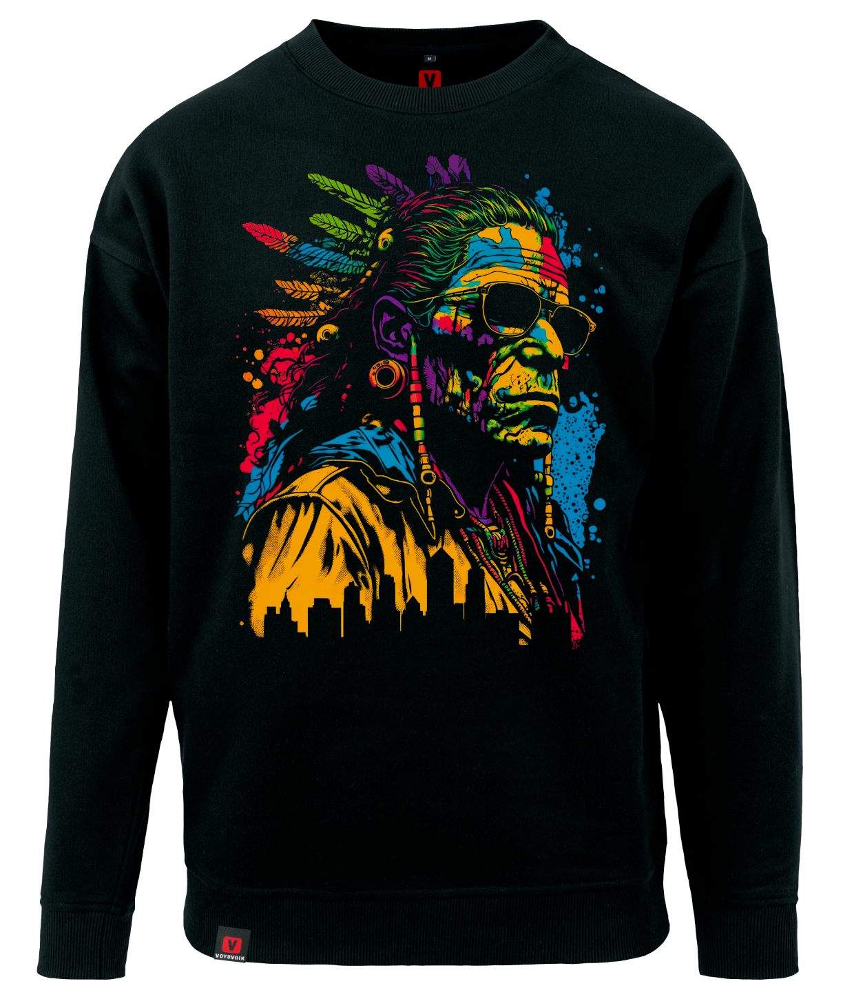 Bluza męska VOYOVNIK Cool Chief czarna
