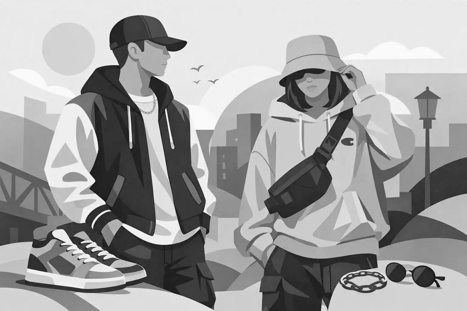 Odzież streetwear - jak nosić ją z charakterem