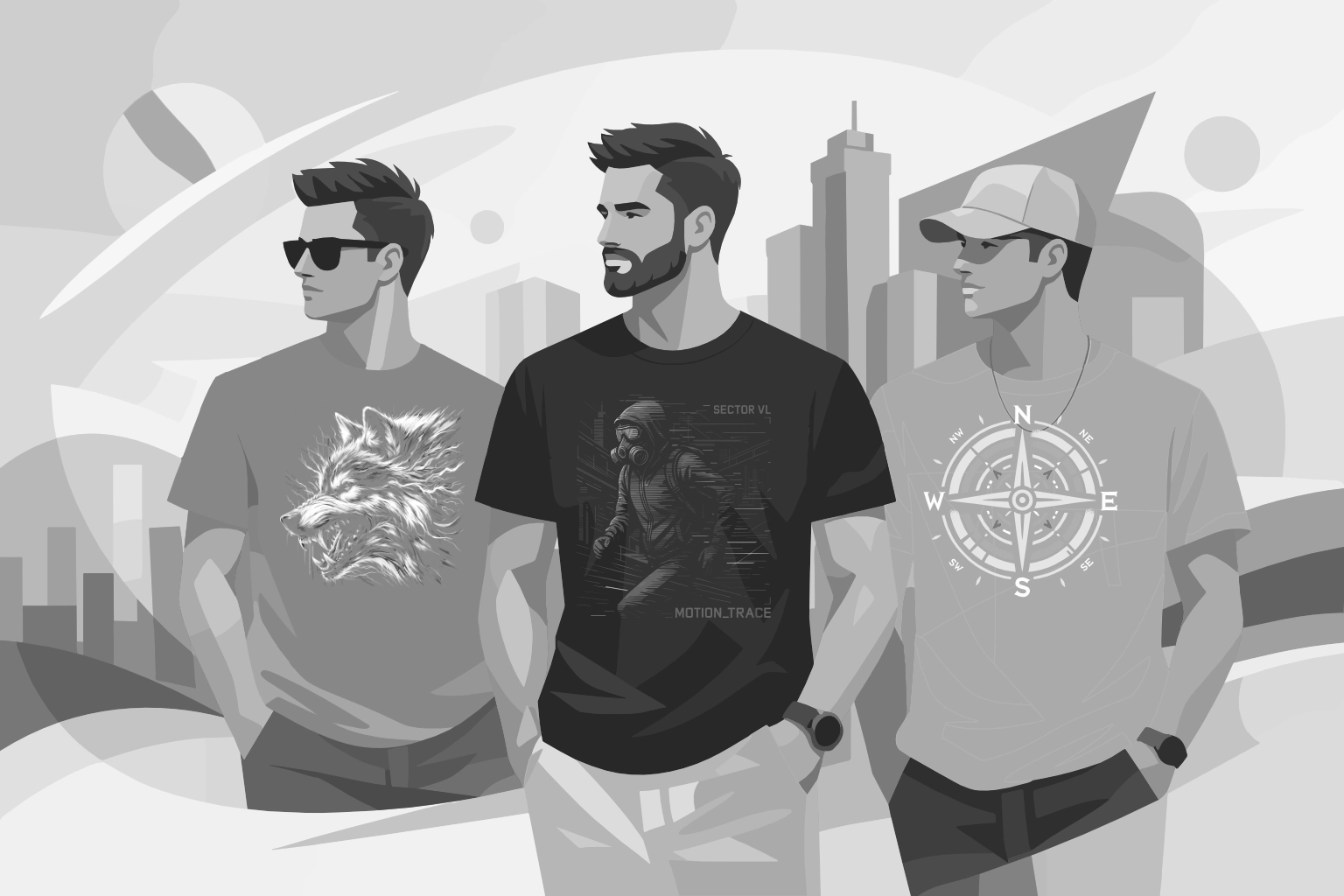Modne T shirty męskie 2026 - co naprawdę gra