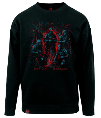 Bluza męska VOYOVNIK "Ground Zero" - czarna