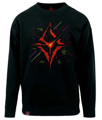 Bluza męska VOYOVNIK "Sigil Core" - czarna