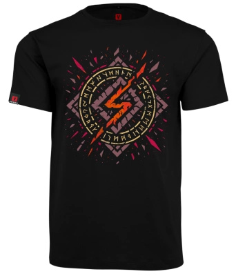 Koszulka męska VOYOVNIK "Ash Sign" - czarna, rozmiar M [OUTLET]