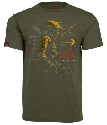 Koszulka męska VOYOVNIK "Urban Defender" - olive