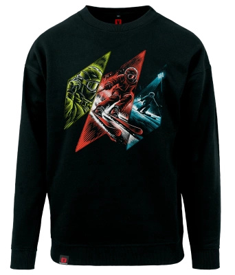 Bluza męska VOYOVNIK "Edge Rush" - czarna
