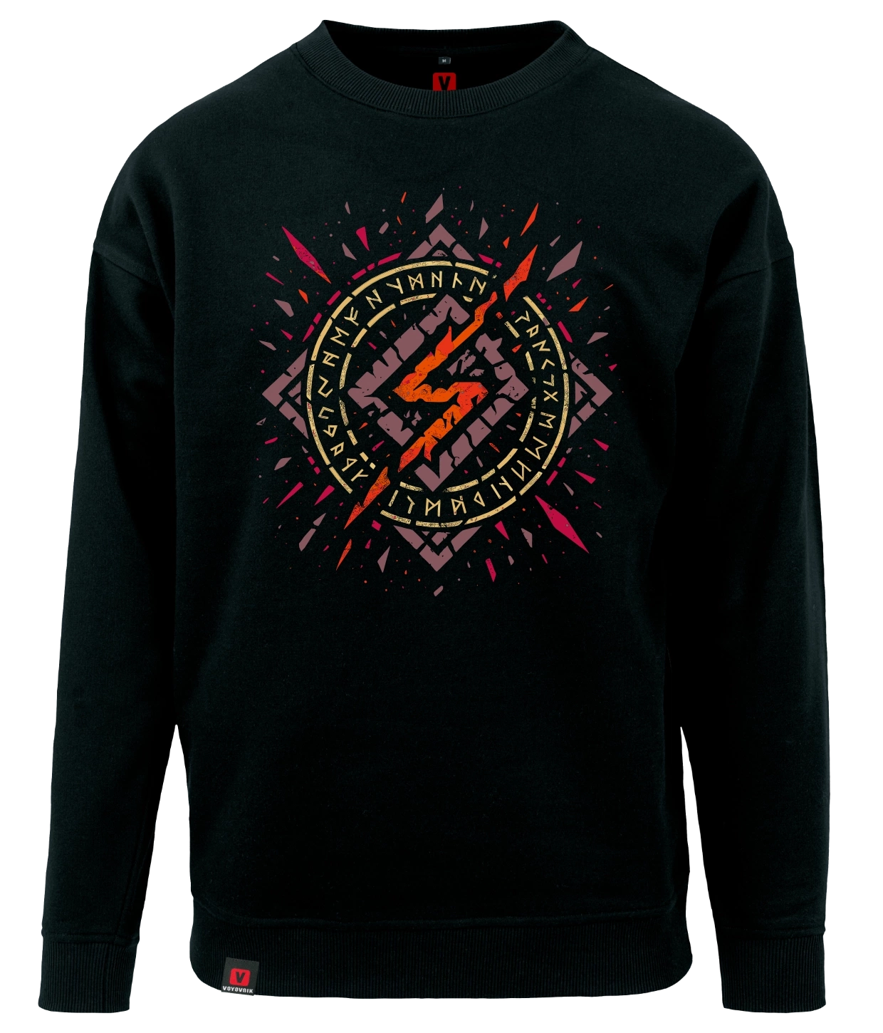 Bluza męska VOYOVNIK Ash Sign czarna
