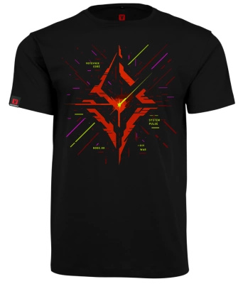 Koszulka męska VOYOVNIK "Sigil Core" - czarna