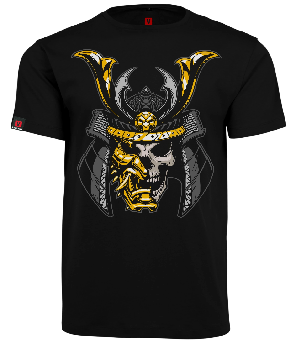 Koszulka męska VOYOVNIK Samurai czarna