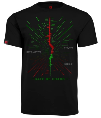Koszulka męska VOYOVNIK "Gate of Chaos" - czarna