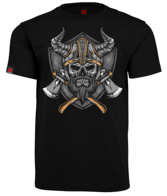Koszulka męska VOYOVNIK "Viking" - czarny, rozmiar L [OUTLET]