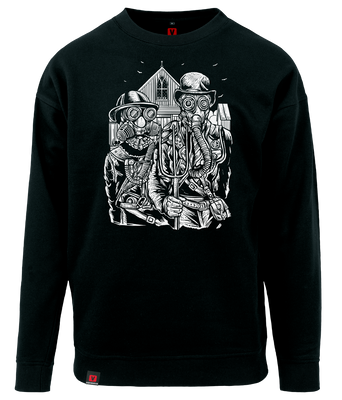 Bluza męska VOYOVNIK "American Steampunk" - czarna, rozmiar M [OUTLET]