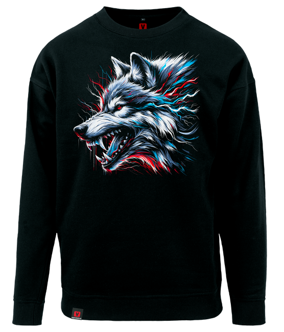 Bluza męska VOYOVNIK "Lone Wolf" - czarna